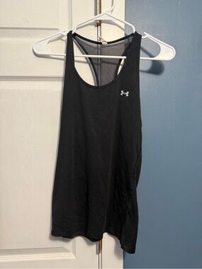 Under Armour Black Women's Mesh-Back Training Tank